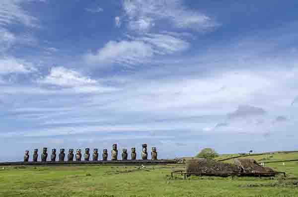 53 - Chile - isla de Rapa Nui o Pascua - Ahu Tongariki